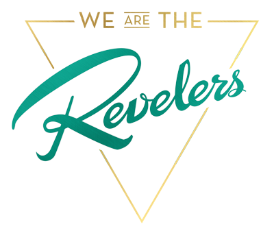 we are the Revelers Podcast Logo